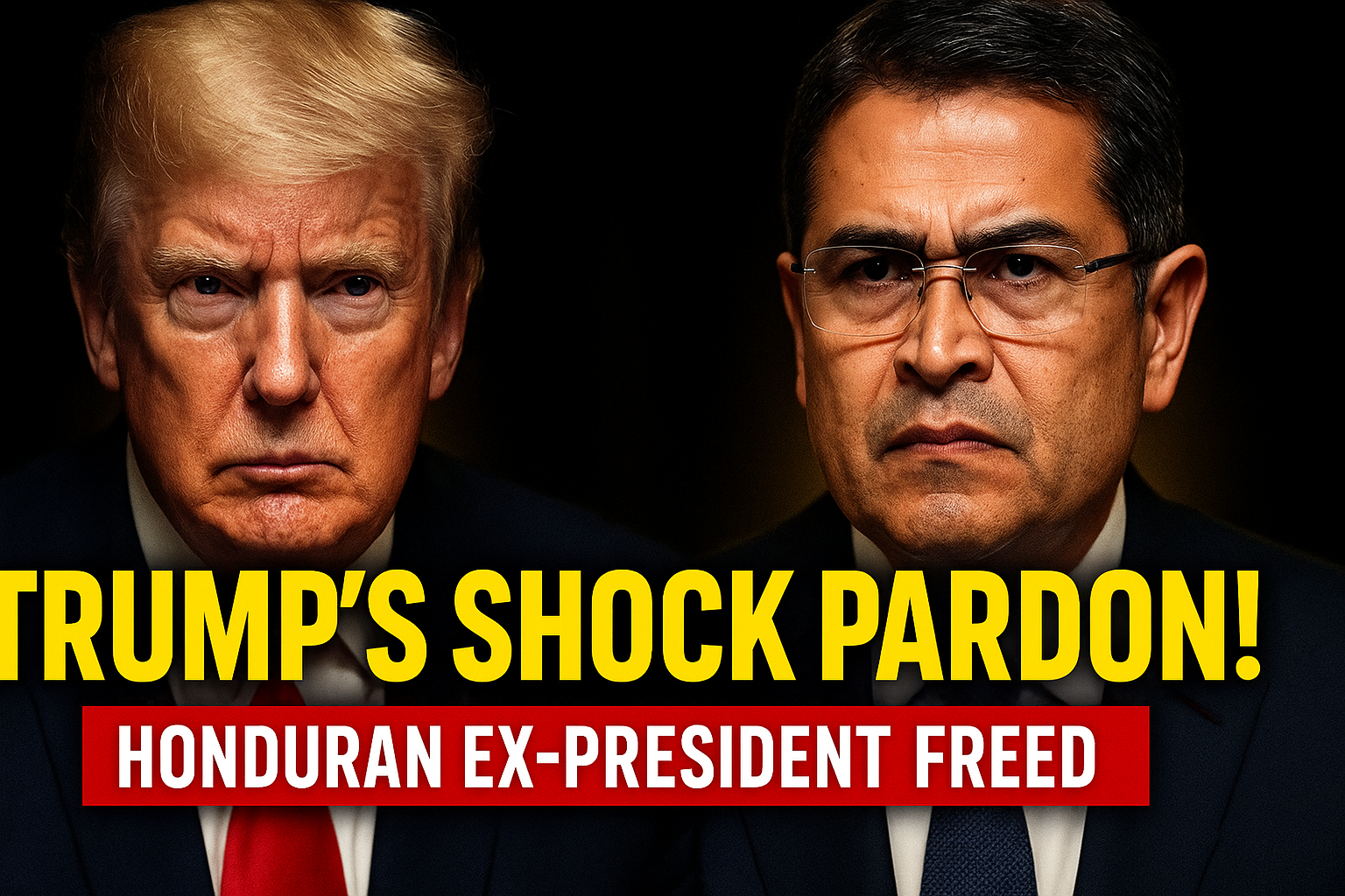 Ex president Honduran Pardon by Trump