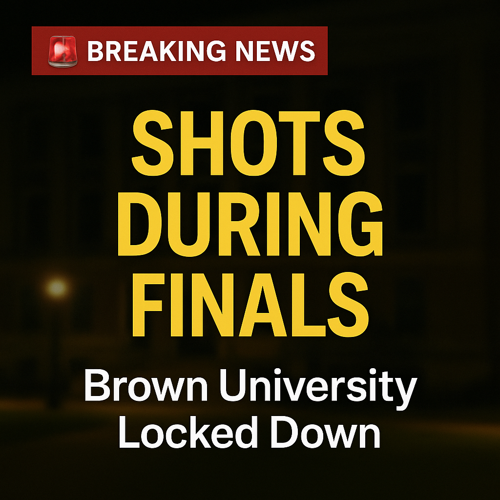 Shots at Brown university 2 dead